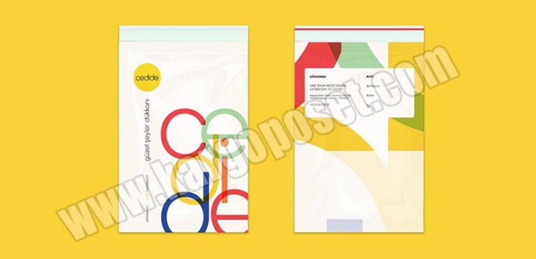 özel üretim kargo poşeti