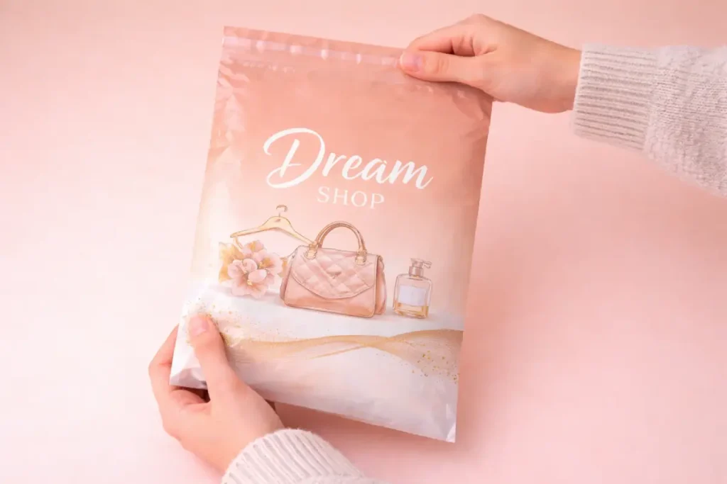 bantlı kargo poşeti kendinden yapışkanlı kargo poşeti e ticaret gönderi poşeti dayanıklı paketleme poşeti