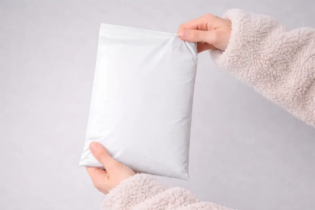 baskısız kargo poşeti toptan kargo poşeti üretimi uygun fiyatlı e ticaret poşeti dayanıklı baskısız poşet imalatı