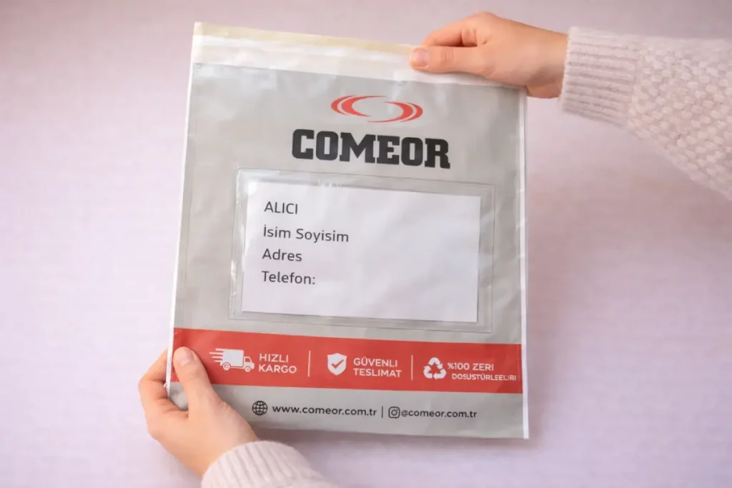 cepli kargo poşeti fatura cepli kargo poşeti yapışkanlı gönderi poşeti e ticaret kargo poşeti