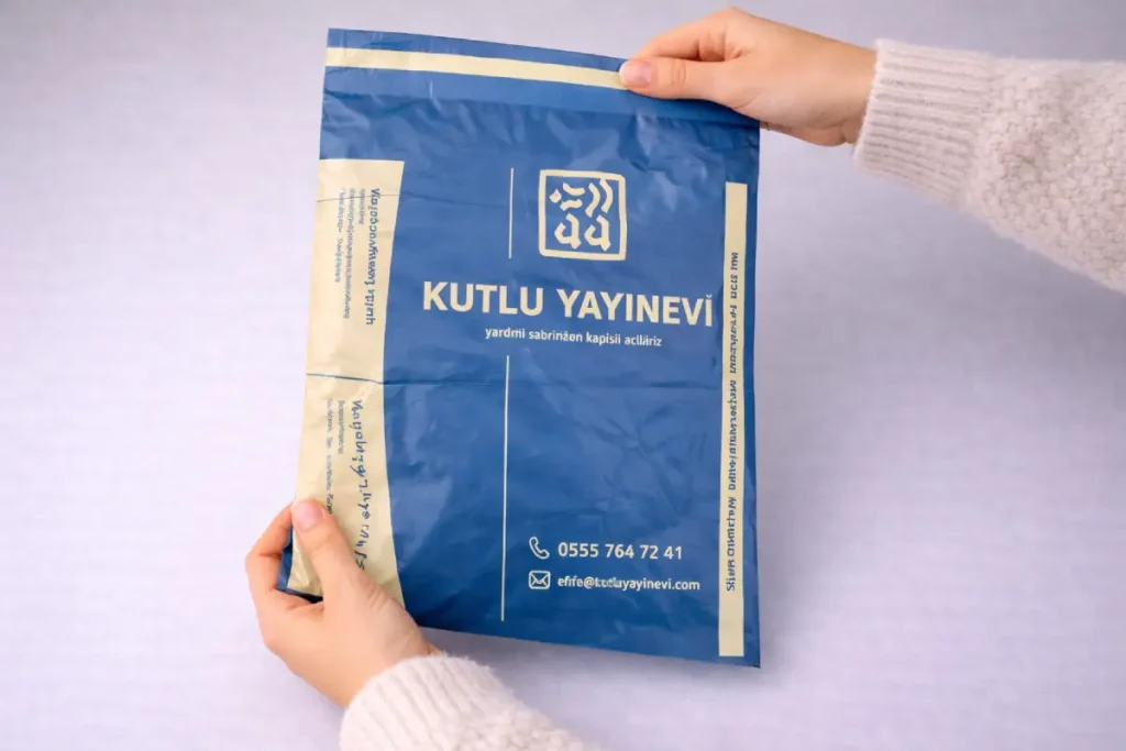 toptan e ticaret kargo poşeti üretimi yapışkanlı gönderi poşeti toptan kargo poşeti e ticaret paketleme poşeti
